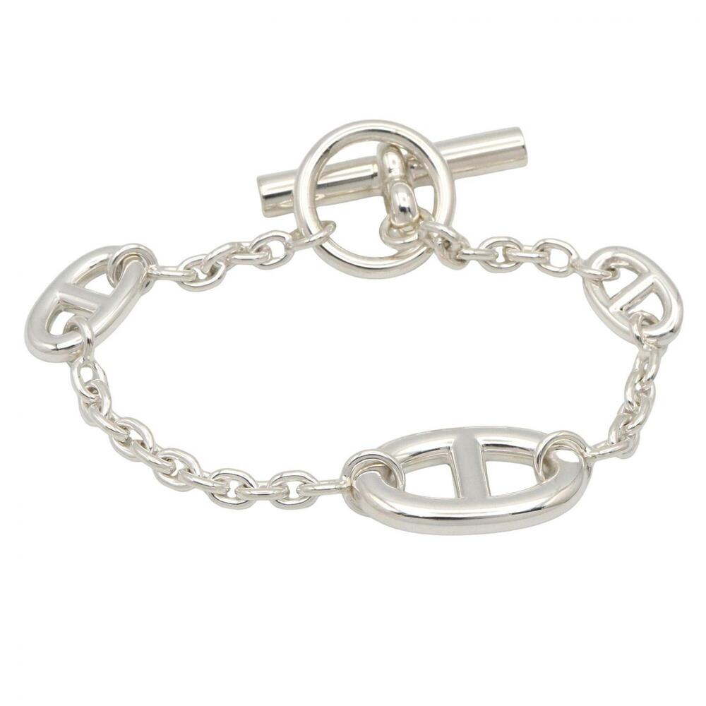 Hermes Farandole Bracelet, Sterling Silver 925, Men's And Women's, Tone View 2